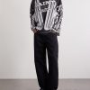 Printed Cotton-Jersey Sweater - OU