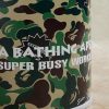 + Bape Camouflage-Print Metal Can Stool - E1 + Bape Camouflage-Print Metal Can Stool - E1