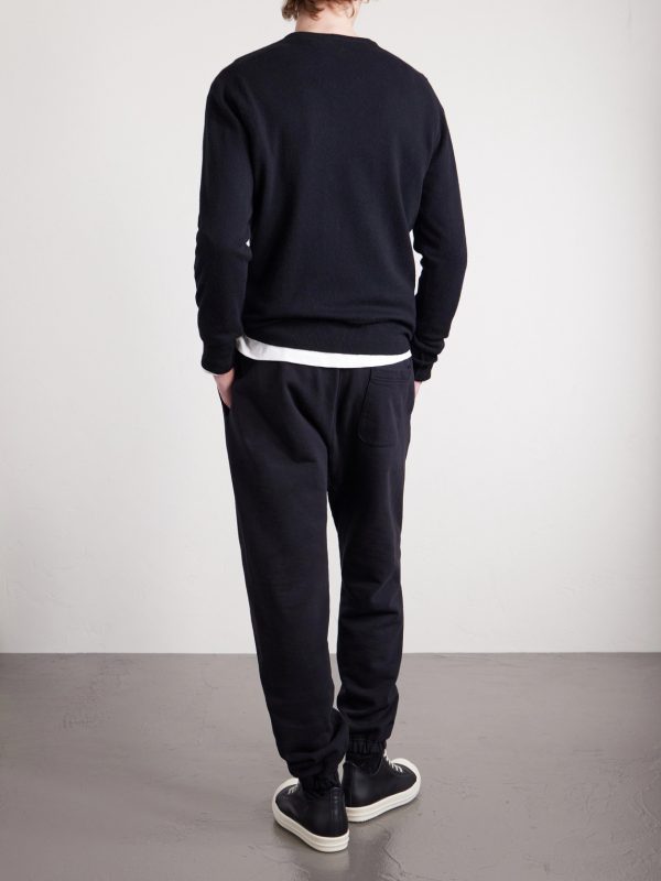 I Love Saint Tapered Printed Cotton-Jersey Sweatpants - BK I Love Saint Tapered Printed Cotton-Jersey Sweatpants - BK