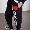 I Love Saint Tapered Printed Cotton-Jersey Sweatpants - CU I Love Saint Tapered Printed Cotton-Jersey Sweatpants - CU