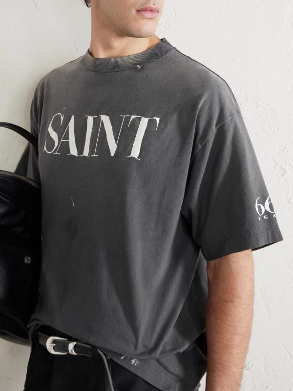 Logo-Print Paint-Splattered Cotton-Jersey T-Shirt - CU Logo-Print Paint-Splattered Cotton-Jersey T-Shirt - CU