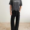 Logo-Print Paint-Splattered Cotton-Jersey T-Shirt - OU Logo-Print Paint-Splattered Cotton-Jersey T-Shirt - OU