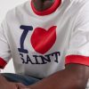 I Love Saint Cotton-Jersey T-Shirt - E1