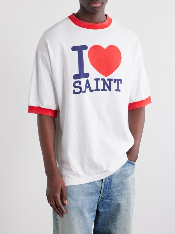I Love Saint Cotton-Jersey T-Shirt - FR