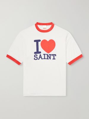 I Love Saint Cotton-Jersey T-Shirt I Love Saint Cotton-Jersey T-Shirt