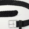 3.5cm Woven Suede Belt - E1 3.5cm Woven Suede Belt - E1
