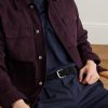3.5cm Woven Suede Belt - FR 3.5cm Woven Suede Belt - FR