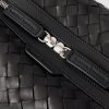 Woven Leather Weekend Bag - CU