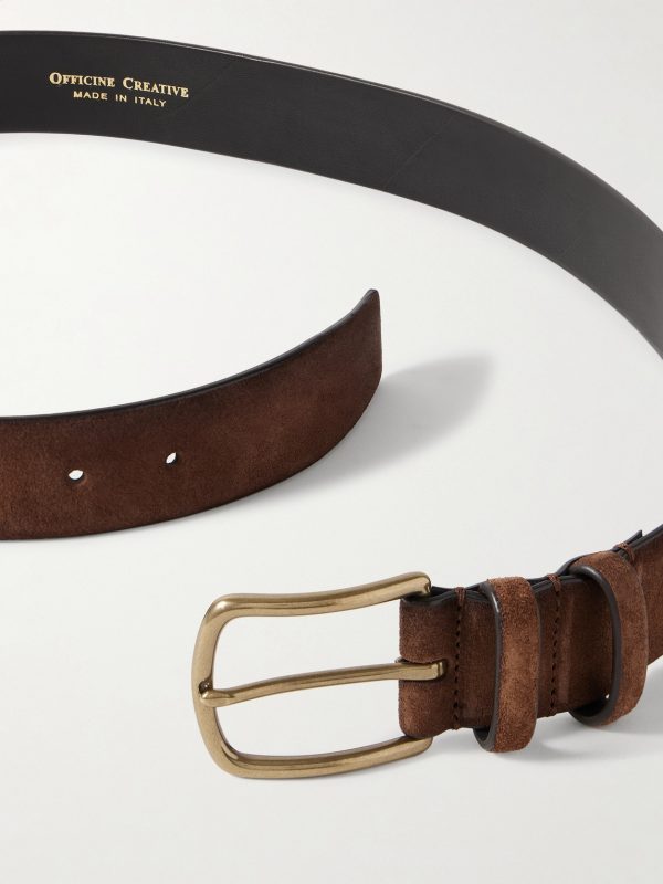3.5cm Suede Belt - E1 3.5cm Suede Belt - E1