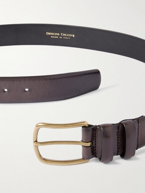 3.5cm Leather Belt - E1