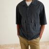 Camp-Collar Cotton-Poplin Shirt - FR Camp-Collar Cotton-Poplin Shirt - FR