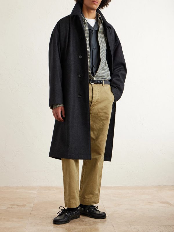 Camp-Collar Cotton-Poplin Shirt - OU Camp-Collar Cotton-Poplin Shirt - OU
