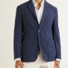 Borgo Tendon Crinkled Cotton-Poplin Blazer - FR Borgo Tendon Crinkled Cotton-Poplin Blazer - FR