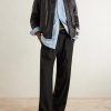 Button-Down Collar Linen and Cotton-Blend Chambray Shirt - OU