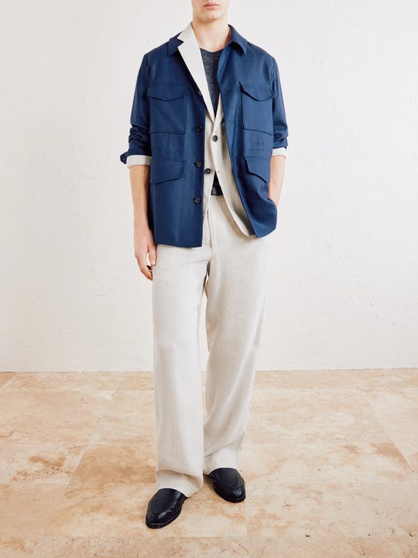 Herringbone Suit Jacket - OU