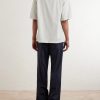 Solana Camp-Collar Cotton-Poplin Shirt - BK Solana Camp-Collar Cotton-Poplin Shirt - BK