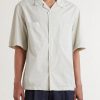 Solana Camp-Collar Cotton-Poplin Shirt - FR Solana Camp-Collar Cotton-Poplin Shirt - FR