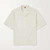 Solana Camp-Collar Cotton-Poplin Shirt Solana Camp-Collar Cotton-Poplin Shirt