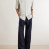 Solana Camp-Collar Cotton-Poplin Shirt - OU Solana Camp-Collar Cotton-Poplin Shirt - OU