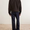 Piping Cowboy Logo-Embroidered Woven Jacket - BK Piping Cowboy Logo-Embroidered Woven Jacket - BK