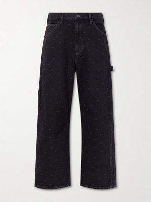 Painter Straight-Leg Embroidered Jeans Painter Straight-Leg Embroidered Jeans