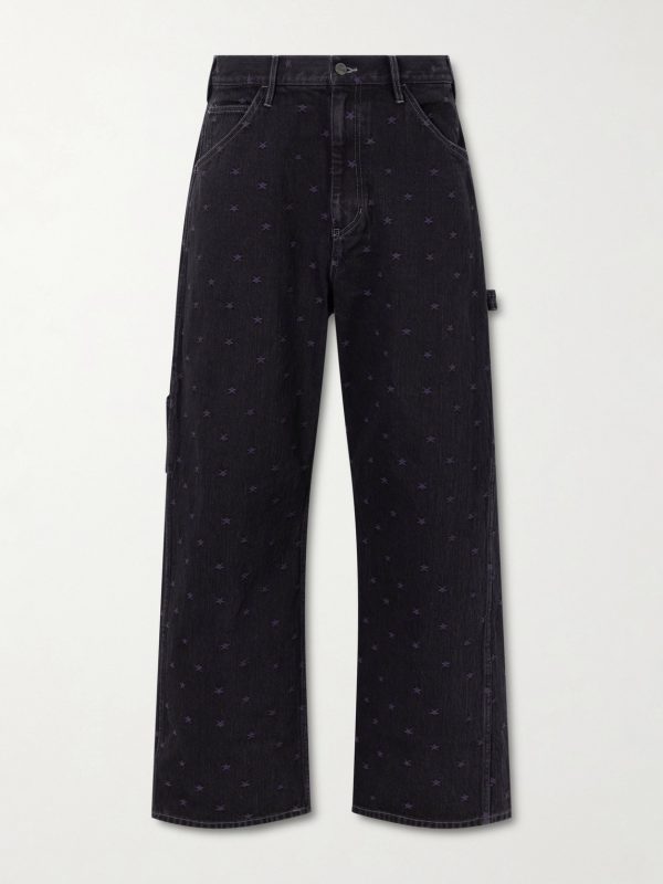 Painter Straight-Leg Embroidered Jeans Painter Straight-Leg Embroidered Jeans