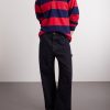 Painter Straight-Leg Embroidered Jeans - OU Painter Straight-Leg Embroidered Jeans - OU