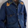 Embroidered Denim Jacket - CU