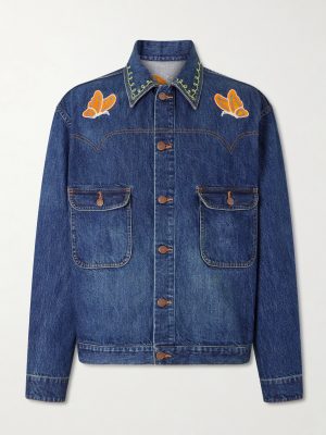 Embroidered Denim Jacket Embroidered Denim Jacket