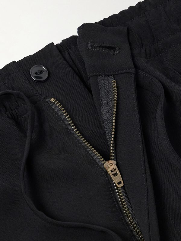 Piping Cowboy Straight-Leg Embroidered Woven Trousers - E1 Piping Cowboy Straight-Leg Embroidered Woven Trousers - E1