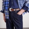 Papillon 2.5cm Leather Belt - FR