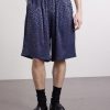 H.D. Straight-Leg Leopard-Jacquard Drawstring Shorts - FR H.D. Straight-Leg Leopard-Jacquard Drawstring Shorts - FR