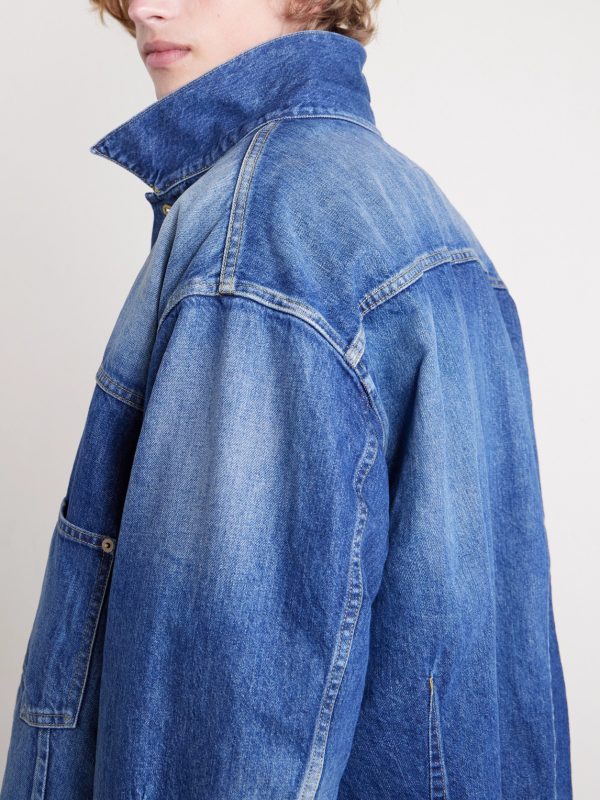 Darts Bottom Denim Jacket - CU