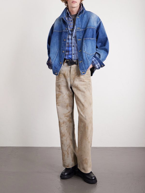 Darts Bottom Denim Jacket - OU