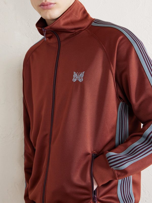 Logo-Embroidered Striped Jersey Track Jacket - CU Logo-Embroidered Striped Jersey Track Jacket - CU