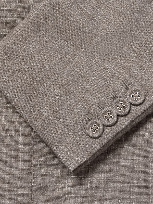 Leon Wool, Silk and Linen-Blend Suit Jacket - CU Leon Wool, Silk and Linen-Blend Suit Jacket - CU