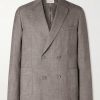 Leon Wool, Silk and Linen-Blend Suit Jacket Leon Wool, Silk and Linen-Blend Suit Jacket