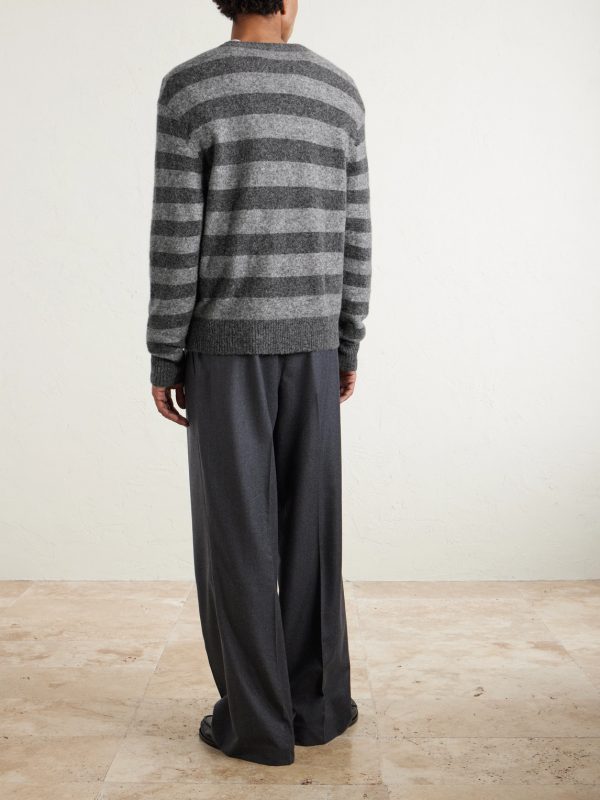 Randy Striped Knitted Sweater - BK
