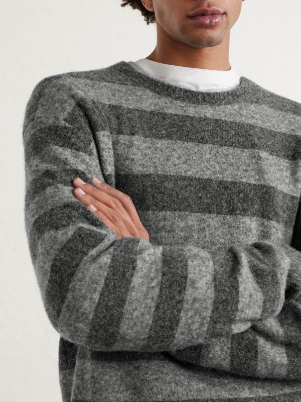 Randy Striped Knitted Sweater - CU