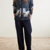 Terry Jacquard-Knit Cardigan - OU