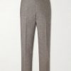 Straight-Leg Virgin Wool, Silk and Linen-Blend Trousers Straight-Leg Virgin Wool, Silk and Linen-Blend Trousers