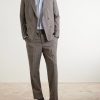 Straight-Leg Virgin Wool, Silk and Linen-Blend Trousers - OU Straight-Leg Virgin Wool, Silk and Linen-Blend Trousers - OU