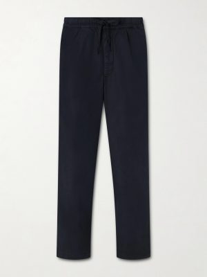 Peterson Tapered Pleated Cotton-Blend Twill Drawstring Trousers Peterson Tapered Pleated Cotton-Blend Twill Drawstring Trousers