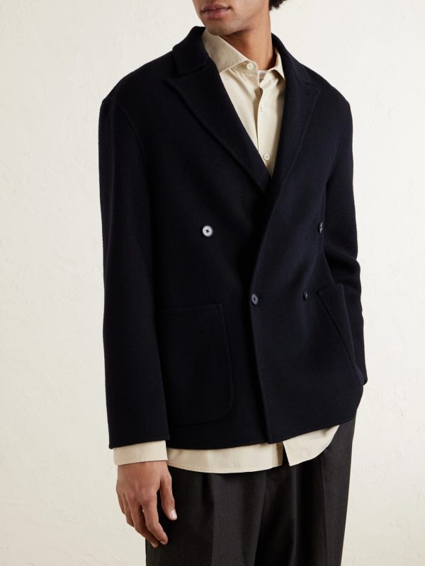 Maxwell Double-Breasted Wool Suit Jacket - FR