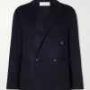 Maxwell Double-Breasted Wool Suit Jacket