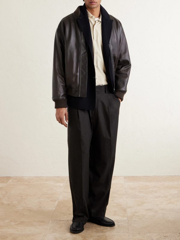 Maxwell Double-Breasted Wool Suit Jacket - OU