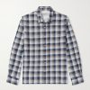 Younes Checked Cotton and Linen-Blend Shirt Younes Checked Cotton and Linen-Blend Shirt