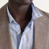 Giacomo Striped Cotton-Poplin Shirt - CU