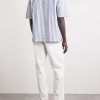 Eren Camp-Collar Striped Cotton Shirt - BK Eren Camp-Collar Striped Cotton Shirt - BK