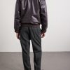 Straight-Leg Virgin Wool, Silk and Linen-Blend Trousers - BK